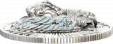 KING OF THE JUNGLE 2 Oz Silver Coin 10000 Francs Chad 2025 Antique Finish