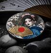 5 Dollars GEISHA 2 Oz Silver Coin 5$ Niue 2025 Antique Finish