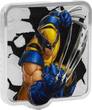 3 Dollars WOLVERINE Smash 2 Oz Silver Coin 3$ Niue 2025 Proof