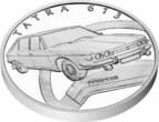 1 Dollar TATRA 613 On Wheels 1 Oz Silver Coin 1$ Niue 2025 Proof