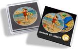 United States 1 Dollar SHORES OF LIBERTY 1 Oz Silver Coin 1$ USA 2025 BU - Brilliant Uncirculated