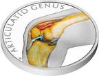 1 Dollar KNEE JOINT Human Body 1 Oz Silver Coin 1$ Niue 2025 Proof