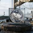 ATLANTIS Forgotten Civilization Antique 2 Oz Silver Coin 2000 Francs Cameroon 2025 Antique Finish