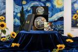 STARRY NIGHT 2 Oz Silver Coin 2000 Francs Cameroon 2025 Antique Finish