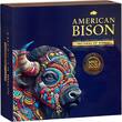 AMERICAN BISON Patterns of the World 2 Oz Silver Coin 2000 Francs Cameroon 2025 Antique Finish