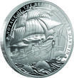 1 Dollar VOYAGE OF THE BEAGLE Charles Darwin 1 Oz Silver Coin 1$ Niue 2025 Proof