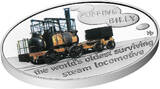 1 Dollar PUFFING BILLY Famous Steam Locomotives 1 Oz Silver Coin 1$ Niue 2026 Proof