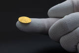 1 Dollar CZECH LION Thincused 1/200 Oz Gold Coin 1$ Niue 2026 Prooflike