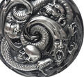20 Dollars PANDORA BOX Evil Within EHR Epic High Relief 3 Oz Silver Coin 20$ Palau 2019 Antique Finish