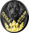 2 Dollars CZECH LION Black Beasts 1 Oz Silver Coin 2$ Niue 2023 BU-Brilliant Uncirculated