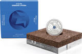 5 Euro CLIMA Blue Weather Silver Coin 5€ Euro Portugal 2022 Proof