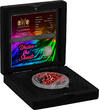 LOVE Under the Sheets Color Edition 2 Oz Silver Coin 2000 Francs Cameroon 2022 Antique Finish