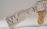 ASSAULT RIFLE Gilded 2 Oz Silver Coin 10000 Francs Chad 2024 Antique Finish
