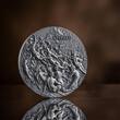 OREADS Celestial Beauty 5 Oz Silver Coin 5000 Francs Cameroon 2023 Antique Finish