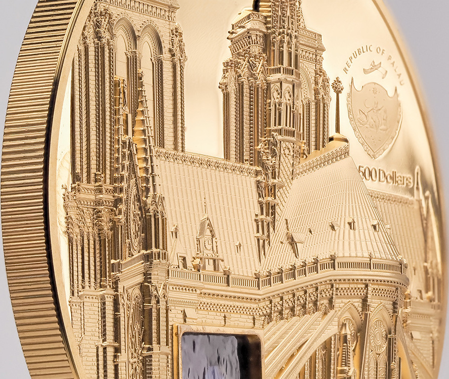 500 Dollars NOTRE DAME DE PARIS Tiffany Art 5 Oz Gold Coin 500 Palau 500-dollars-notre-dame-de-paris-tiffany-art-5-oz-gold-coin-500-palau