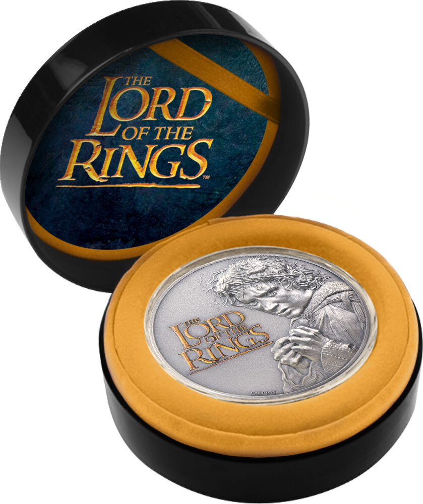 10 Dollars LORD OF THE RINGS 2 Oz Silver Coin 10 Cook Islands