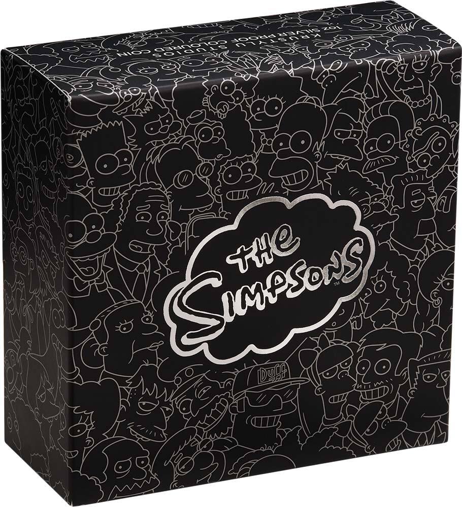 1 Dollar KRUSTYLU STUDIOS Simpsons 1 Oz Silver Coin 1$ Tuvalu 2022 Proof |  MA-Shops