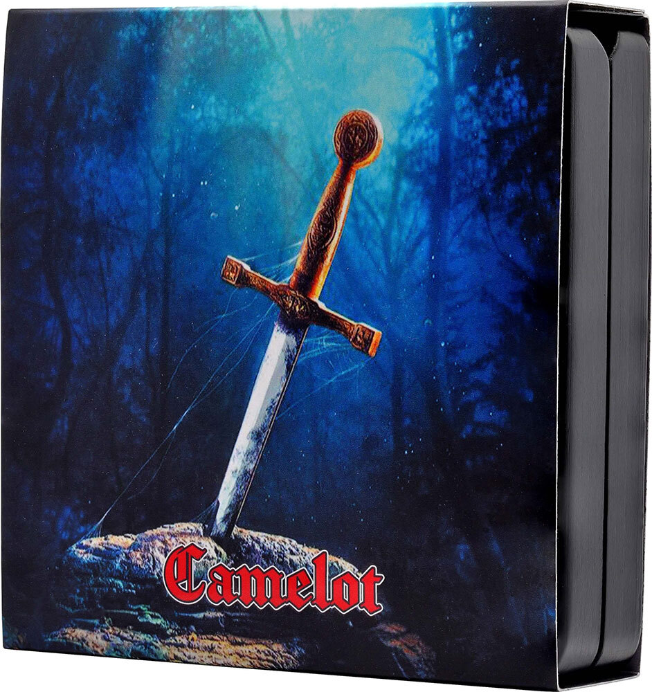 5 Dollars SIR LANCELOT Camelot 2 Oz Silver Coin 5$ Niue 2022 Antique Finish  | MA-Shops