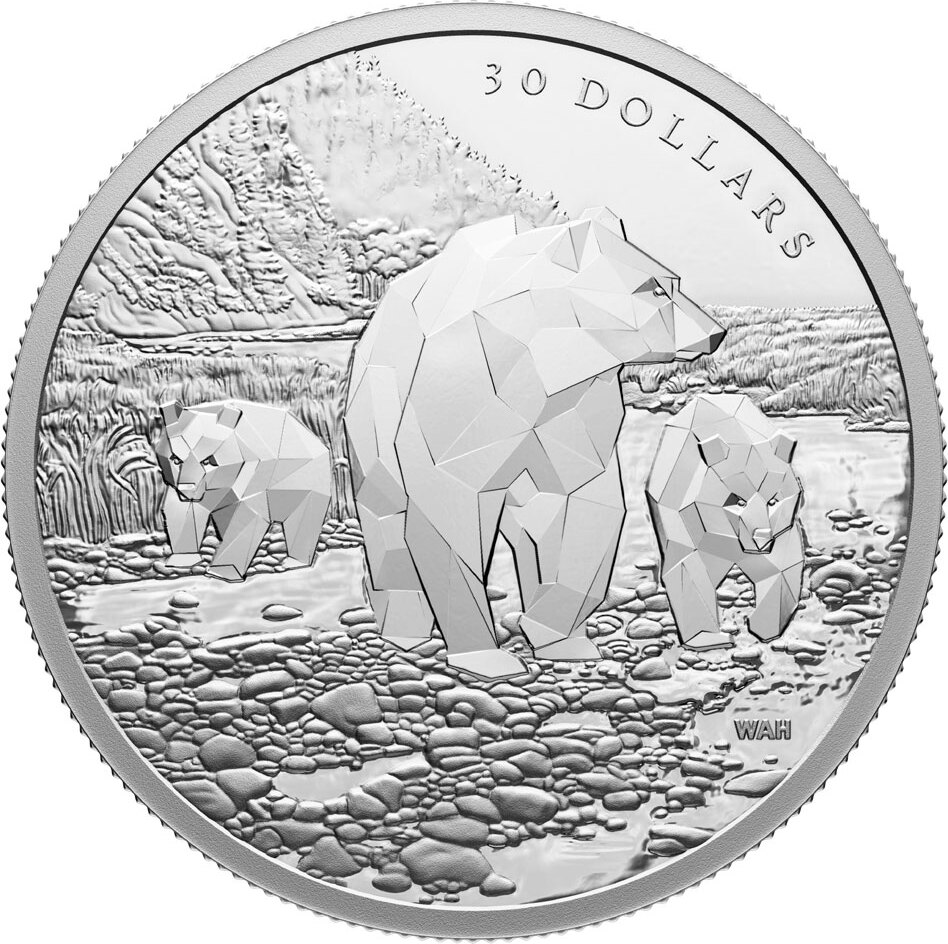 30-dollars-grizzly-bears-multifaceted-animal-family-silver-coin-30