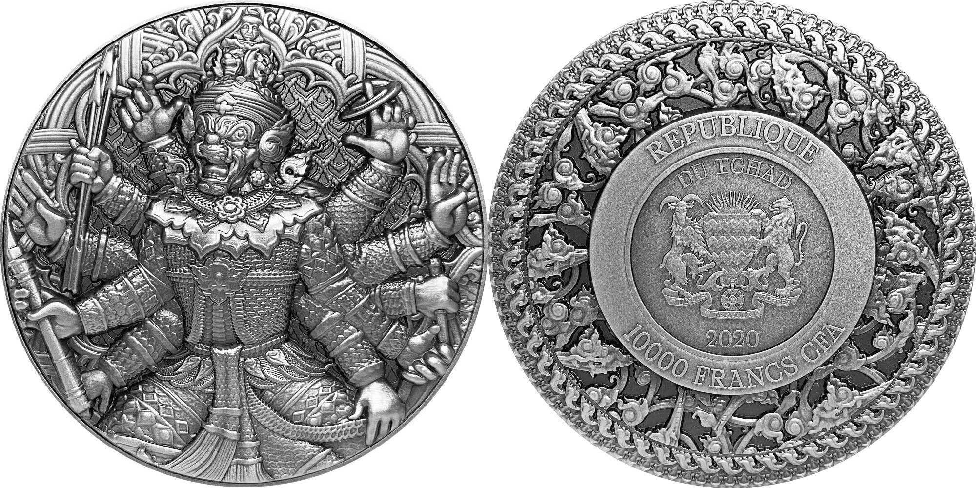 Прямоугольные серебряные монеты