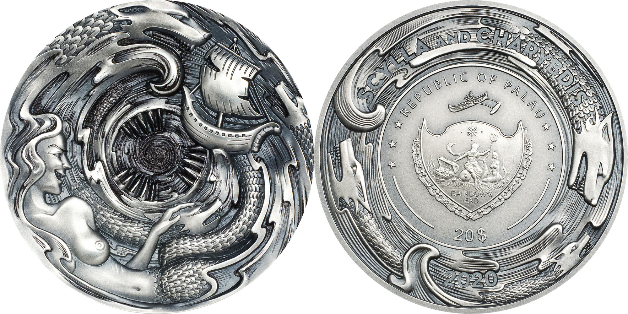This stunning 3 Oz Silver coin is the second issue from the “Evil Within” s...