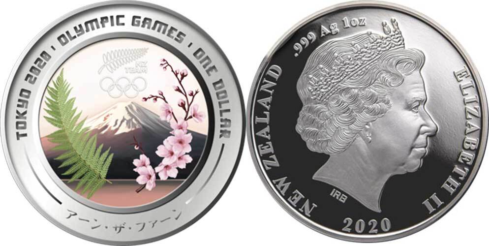 1 Dollar Tokyo Olympic Games 1 Oz Silver Coin 1 New Zealand Proof Ma Shops 1 Dollar Tokyo Olympic Games 1 Oz Silver Coin 1 New Zealand Proof Ma Shops