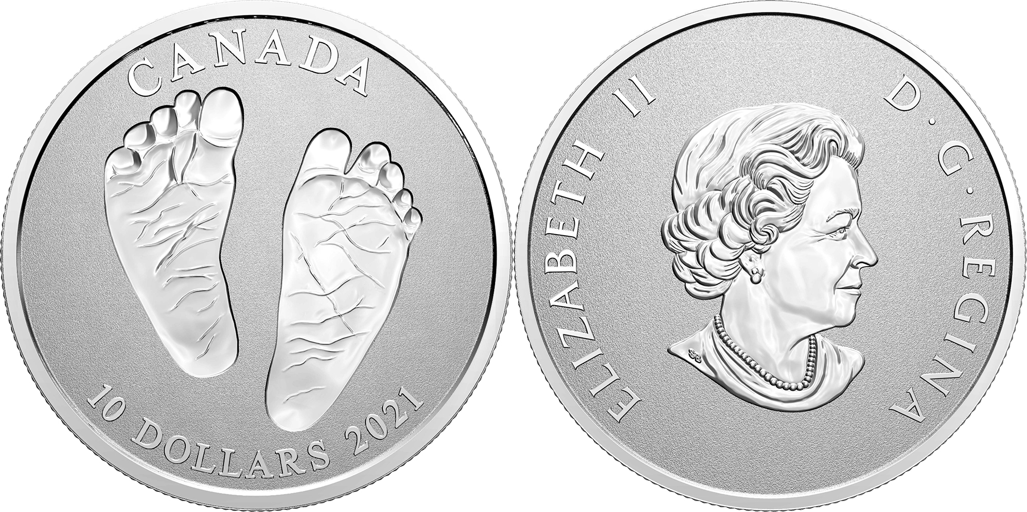 10 Dollars TO THE WORLD Silver Coin 10 Canada 2021 Proof