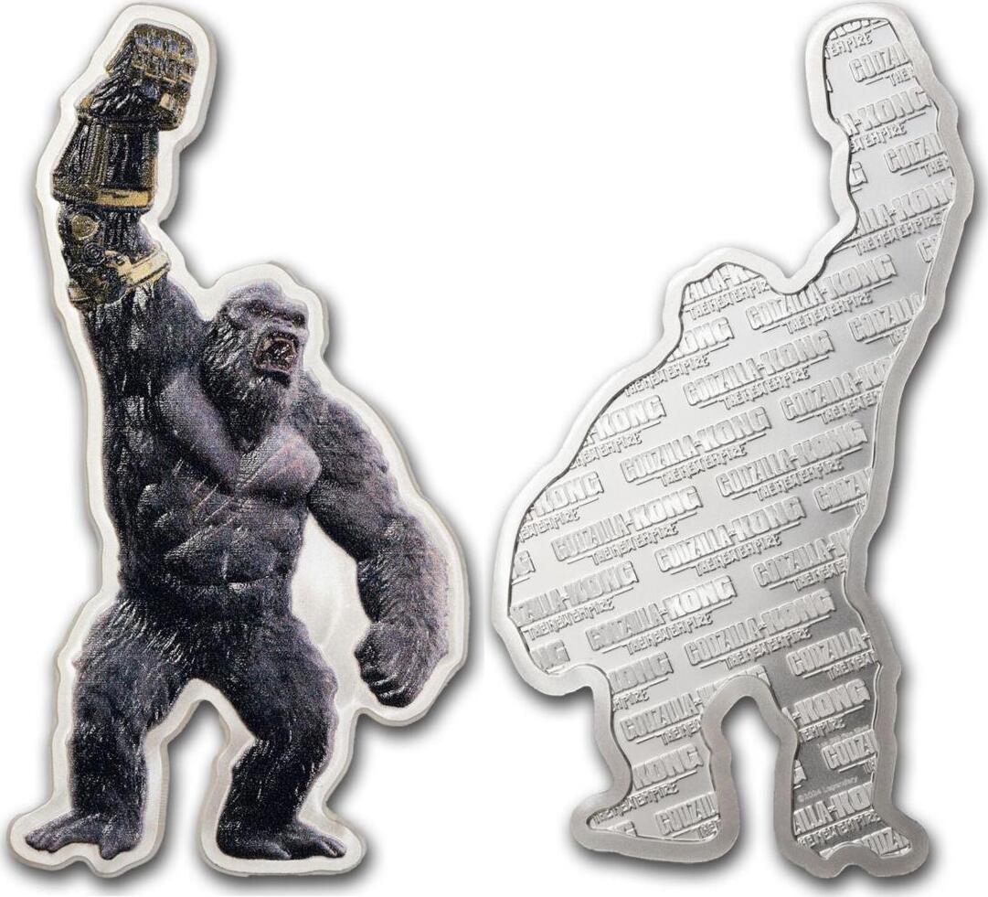 KONG The New Empire 1 Oz Silver Medal 2024 | MA-Shops