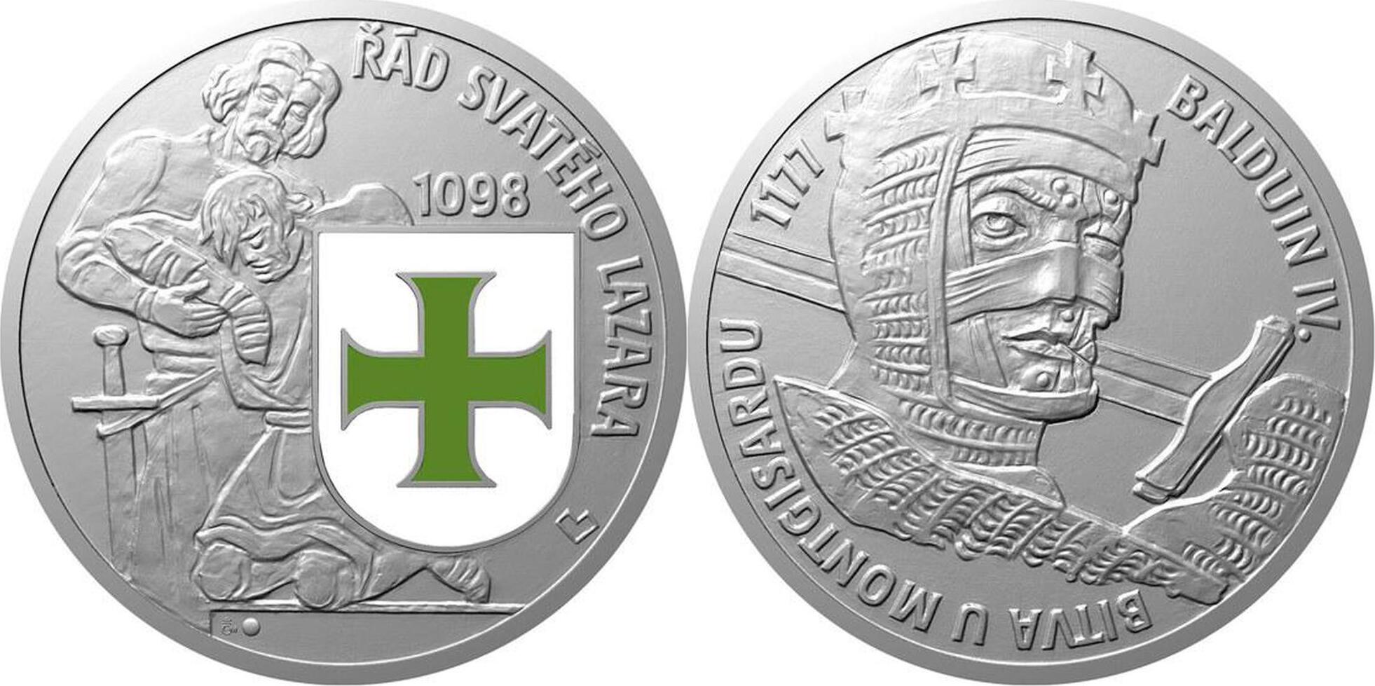 ORDER OF ST LAZARUS OF JERUSALEM Knightly Orders Silver Medal 2024 Antique  Finish | MA-Shops