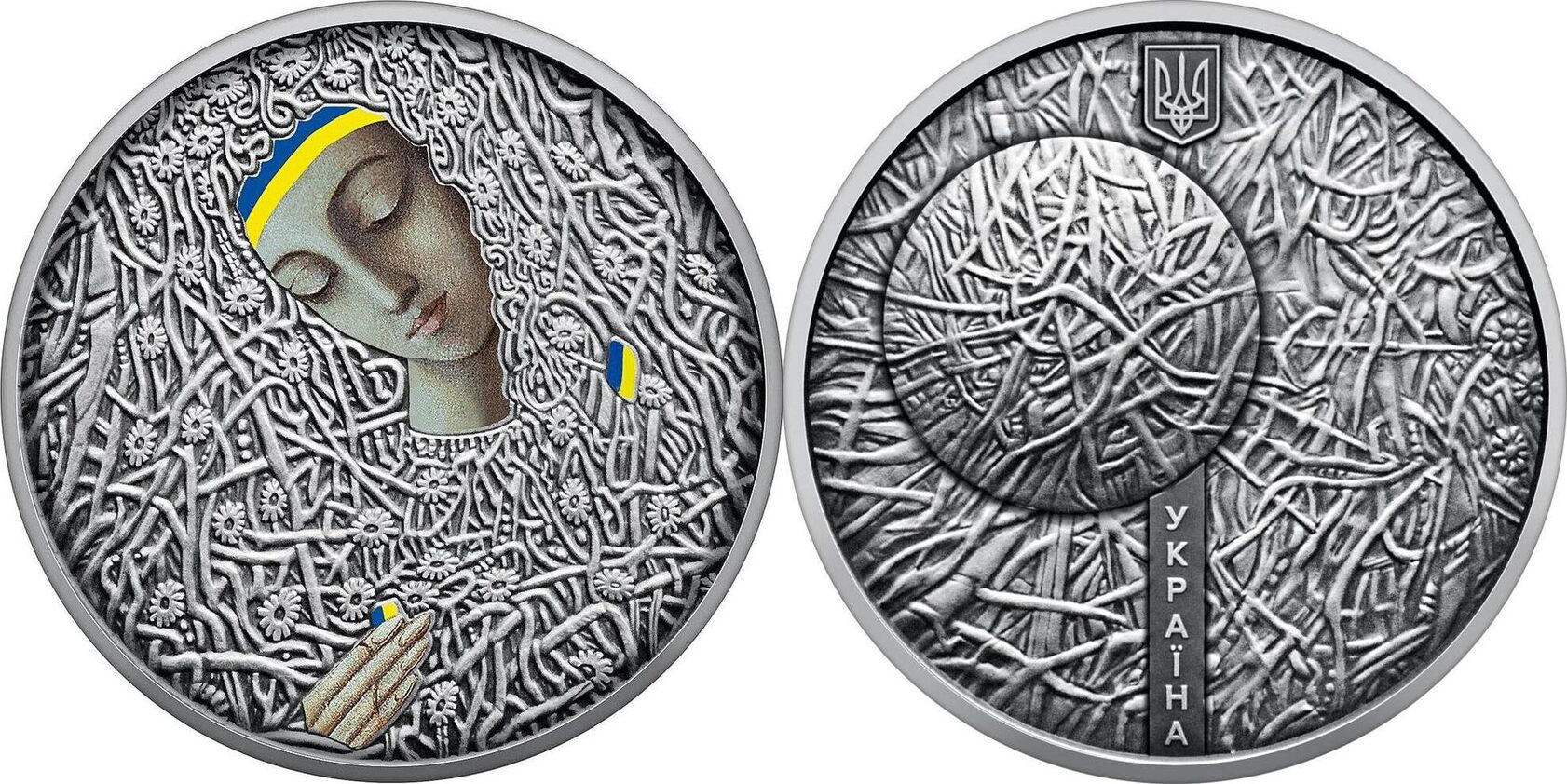 PLIONTANISM Proof 1 Oz Silver Coin 10 Hryvnia Ukraine 2024 | MA-Shops