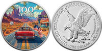 United States 1 Dollar 2026 ROUTE 66 100th Anniversary 1 Oz Silver Coin ... 138.81 US$  +  23.15 US$ shipping