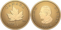 Canada 1 Dollar 2027 ICONIC MAPLE LEAF 0.5 g Gold Coin 1$ Canada 2027 Re... 208.25 US$  +  23.15 US$ shipping