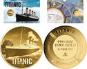   TITANIC 1/1000 Oz Gold Medal PL 57.81 US$  +  23.15 US$ shipping