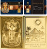   TUTANCHAMUN Pharaohs 1/1000 Oz Gold Medal PL 57.81 US$  +  23.15 US$ shipping
