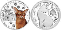 Niue 1 Dollar 2026 ABYSSINIAN Cat Breeds 1 Oz Silver Coin 1$ Niue 2026 PP 1,324.90 元  ＋  155.92 元 运费