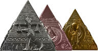 Djibouti 200 Francs 2027 PYRAMIDS OF GIZA Set 3x Silver Coin 200 Francs ... 7,795.44 元 免费寄运