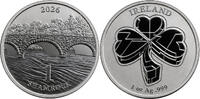 Ireland 2026 CROSSING SHAMROCK 1 Oz Silver Medal Ireland 2026 PP 3,819.57 元  ＋  155.92 元 运费