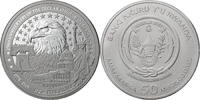 Rwanda 50 Francs 2026 EAGLE OF INDEPENDENCE 250th Anniversary 1/2 Oz Sil... 1,013.07 元  ＋  155.92 元 运费