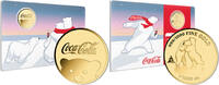   COCA COLA POLAR BEAR 1/1000 Oz Gold Medal PL 467.36 元  ＋  155.92 元 运费