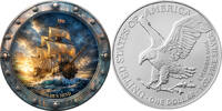 United States 1 Dollar 2026 GOLDEN HIND Famous Ships 1 Oz Silver Coin 1$... 1,246.94 元  ＋  155.92 元 运费
