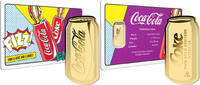   COCA-COLA Pop-art Can 1/1000 Oz Gold Medal PL 467.36 元  ＋  155.92 元 运费
