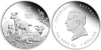 Australia 1 Dollar GOAT Australian Lunar Series III 1 Oz Silver Coin 1$ Australia 2027 -