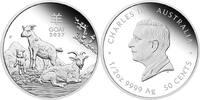 Australia 50 Cents GOAT Australian Lunar Series III 1/2 Oz Silver Coin 50 Cents Australia 2027 -