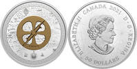 Canada 50 Dollars CHAMPLAIN AND THE ASTROLABE Lost Then Found Silver Coin 50$ Canada 2021 -