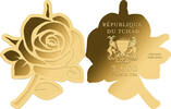Chad 3000 Francs ROSE 1/1000 Oz Gold Coin 3000 Francs Chad 2023 -