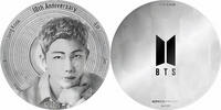 J HOPE BTS 10th Anniversary Silver Medal South Korea 2023