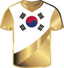 Chad 3000 Francs SOUTH KOREA JERSEY Sport Icons 1/1000 Oz Gold Coin 3000 Francs Chad 2023 -