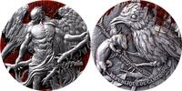 Cameroon 2000 Francs SHRIKE LORD OF PAIN 2 Oz Silver Coin 2000 Francs CFA Cameroon 2025 -