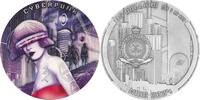 Niue 15 Dollars CYBERPUNK The Punk Universe Silver Coin 15$ Niue 2024 -