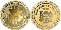 Chad 3000 Francs BITCOIN 1/1000 Oz Gold Coin 3000 Francs Chad 2023 -